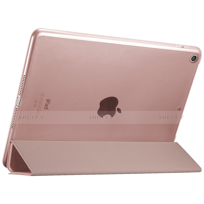 Carcasa de Cuero Cartera con Soporte para Apple New iPad Pro 9.7 (2017) Oro Rosa