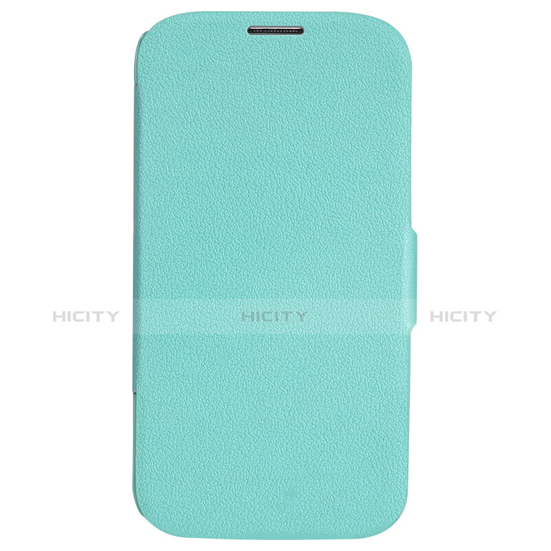 Carcasa de Cuero Cartera con Soporte para Samsung Galaxy S4 IV Advance i9500 Verde