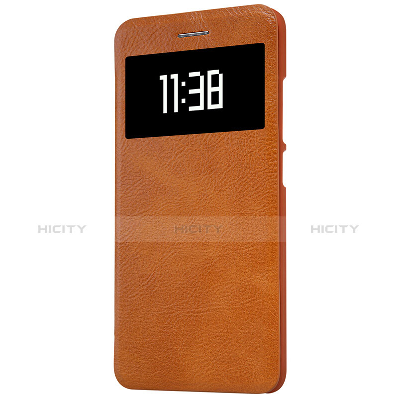 Carcasa de Cuero Cartera con Soporte para Xiaomi Mi 5S Marron