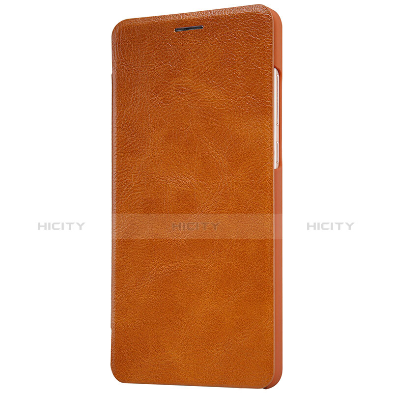 Carcasa de Cuero Cartera con Soporte para Xiaomi Mi 5S Plus Marron