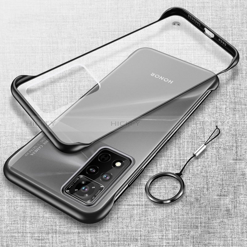 Carcasa Dura Cristal Plastico Funda Rigida Sin Marco Transparente H01 para Huawei Honor V40 5G