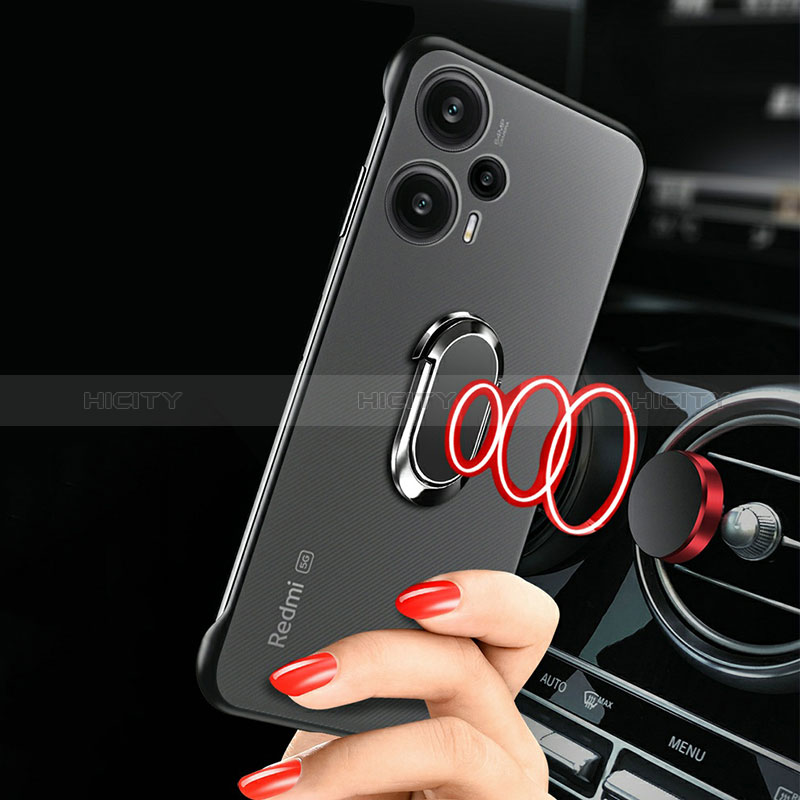 Carcasa Dura Cristal Plastico Funda Rigida Sin Marco Transparente H01 para Xiaomi Redmi Note 12 Turbo 5G