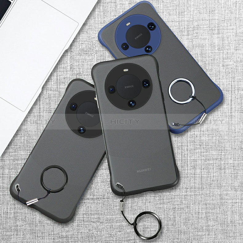 Carcasa Dura Cristal Plastico Funda Rigida Sin Marco Transparente H02 para Huawei Mate 60 Pro