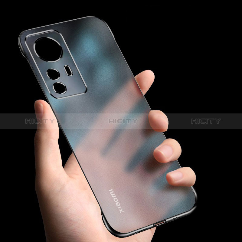 Carcasa Dura Cristal Plastico Funda Rigida Sin Marco Transparente H04 para Xiaomi Redmi Note 12S