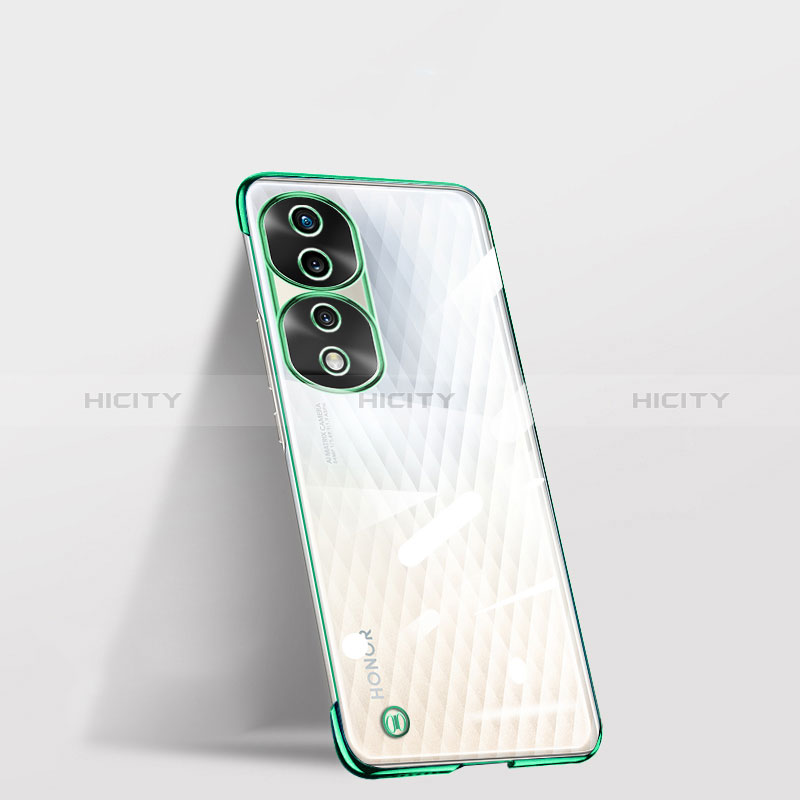 Carcasa Dura Cristal Plastico Funda Rigida Sin Marco Transparente para Huawei Honor 70 Pro 5G Verde