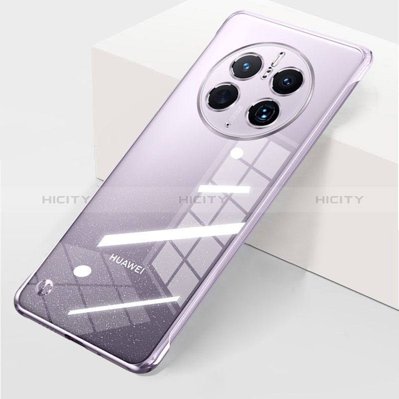 Carcasa Dura Cristal Plastico Funda Rigida Sin Marco Transparente para Huawei Mate 50