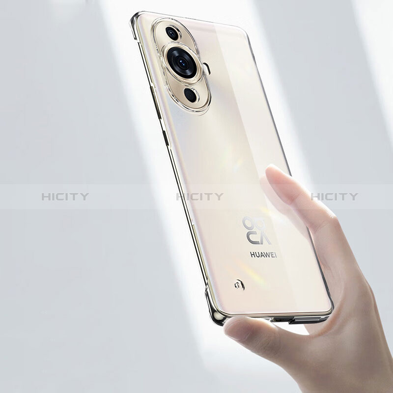 Carcasa Dura Cristal Plastico Funda Rigida Sin Marco Transparente T01 para Huawei Nova 11 Claro