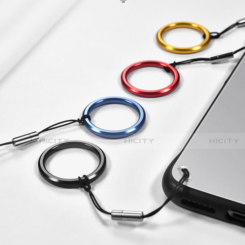 Carcasa Dura Cristal Plastico Funda Rigida Transparente con Magnetico Anillo de dedo Soporte para Apple iPhone 13 Mini