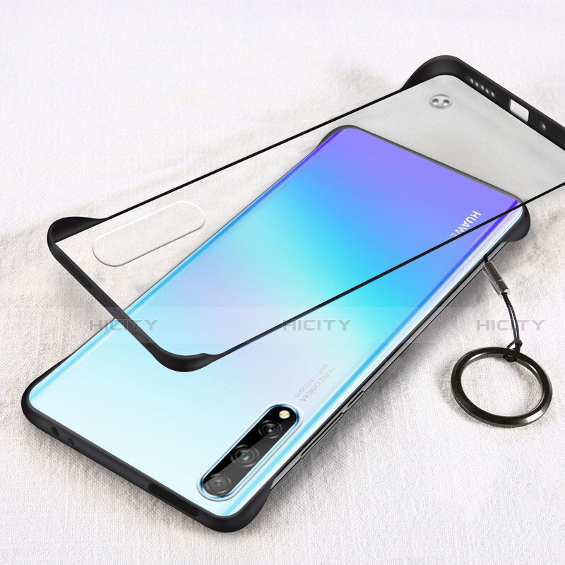 Carcasa Dura Cristal Plastico Funda Rigida Transparente H01 para Huawei Y8p