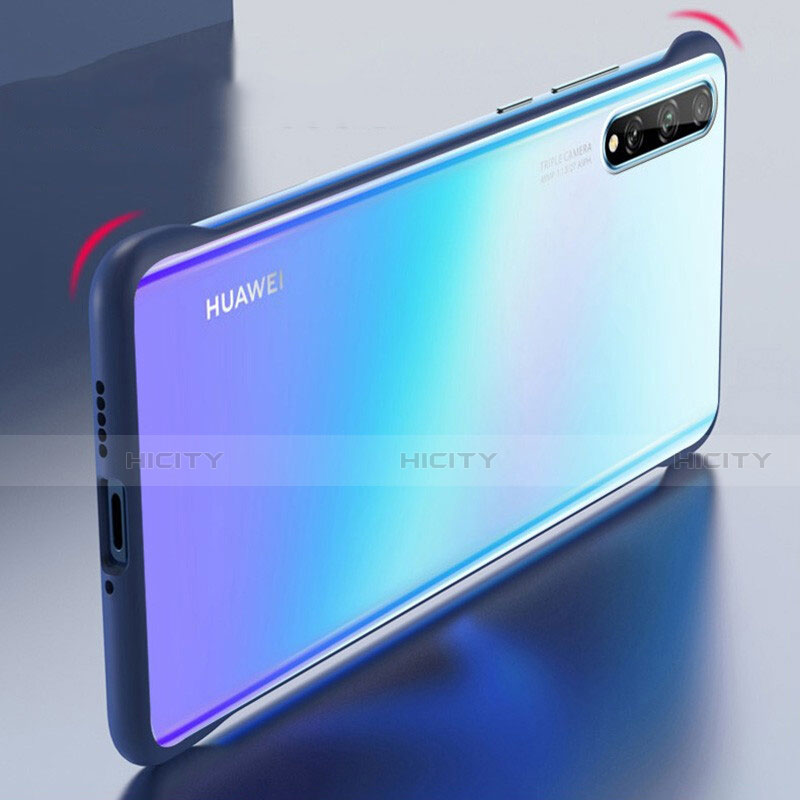 Carcasa Dura Cristal Plastico Funda Rigida Transparente H01 para Huawei Y8p