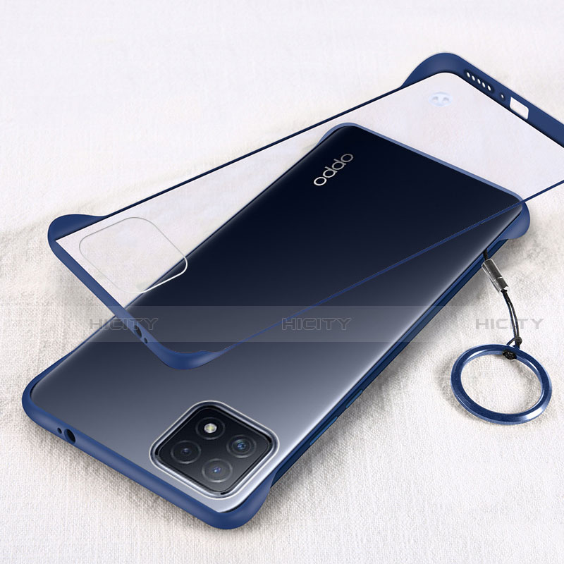 Carcasa Dura Cristal Plastico Funda Rigida Transparente H01 para Oppo A73 5G