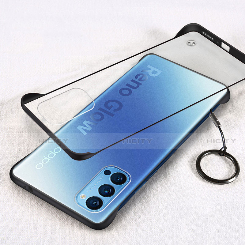 Carcasa Dura Cristal Plastico Funda Rigida Transparente H01 para Oppo Reno4 Pro 5G