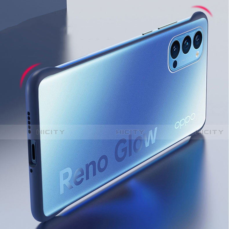 Carcasa Dura Cristal Plastico Funda Rigida Transparente H01 para Oppo Reno4 Pro 5G