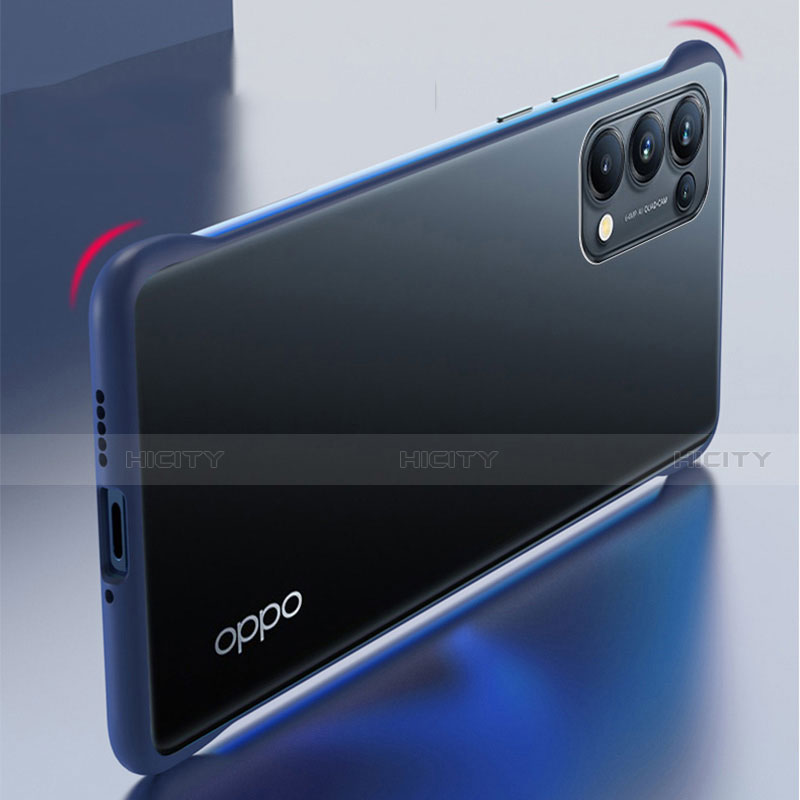 Carcasa Dura Cristal Plastico Funda Rigida Transparente H01 para Oppo Reno5 Pro 5G