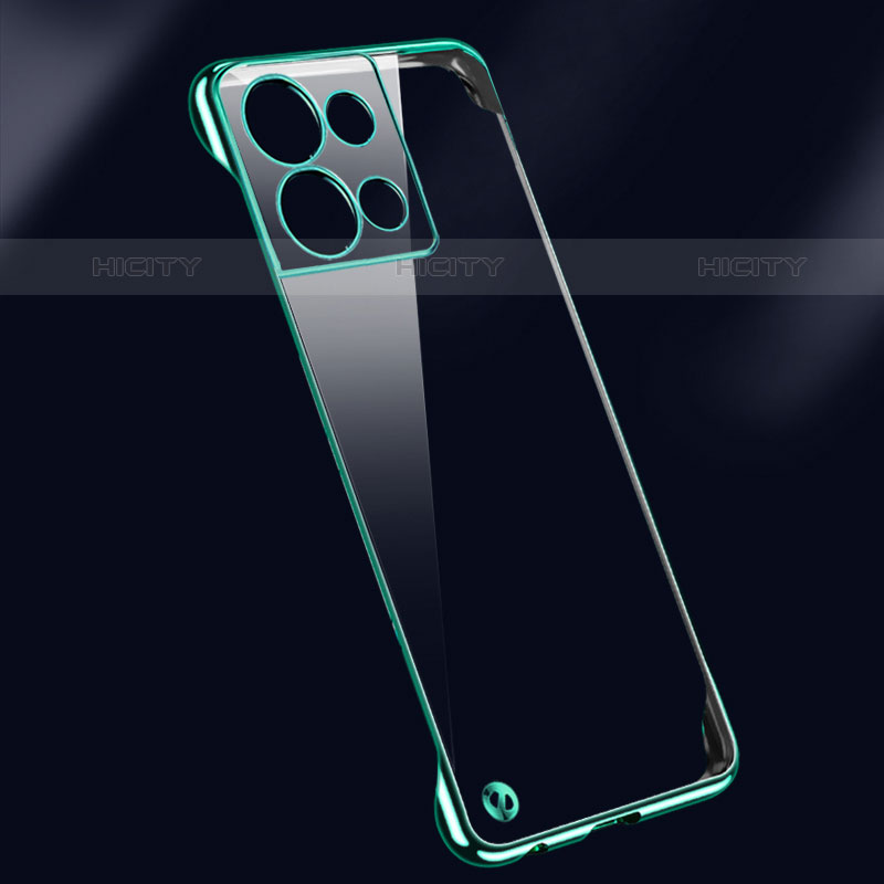 Carcasa Dura Cristal Plastico Funda Rigida Transparente H01 para Oppo Reno8 5G