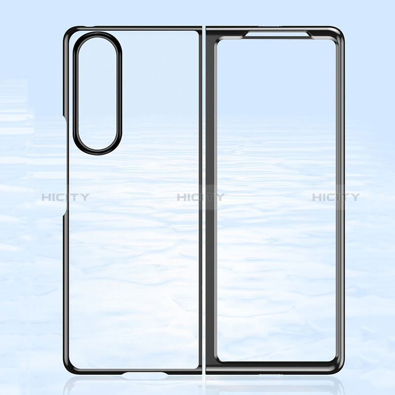 Carcasa Dura Cristal Plastico Funda Rigida Transparente H01 para Samsung Galaxy Z Fold3 5G
