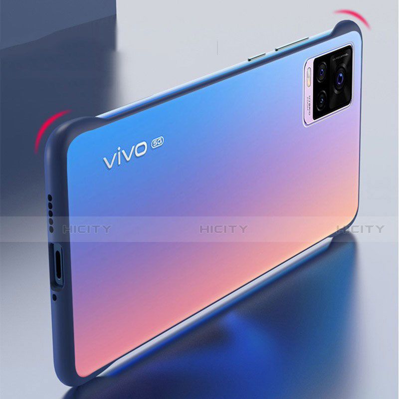 Carcasa Dura Cristal Plastico Funda Rigida Transparente H01 para Vivo V20 Pro 5G