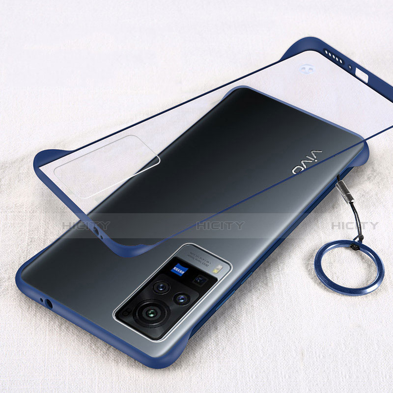 Carcasa Dura Cristal Plastico Funda Rigida Transparente H01 para Vivo X60 Pro 5G