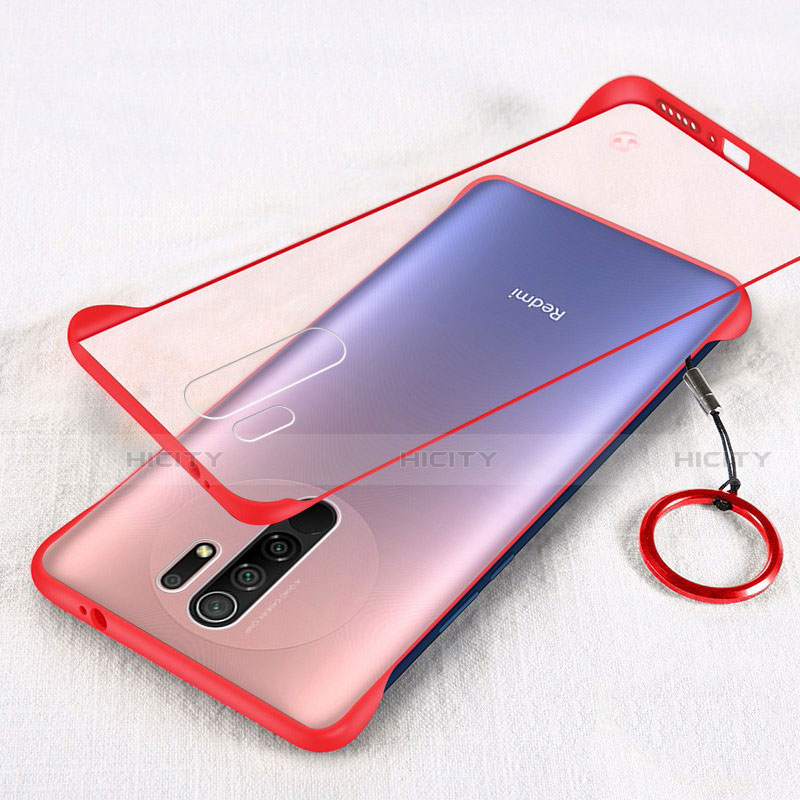 Carcasa Dura Cristal Plastico Funda Rigida Transparente H01 para Xiaomi Redmi 9 Prime India