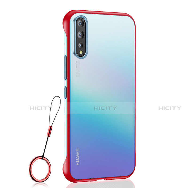 Carcasa Dura Cristal Plastico Funda Rigida Transparente H02 para Huawei Y8p