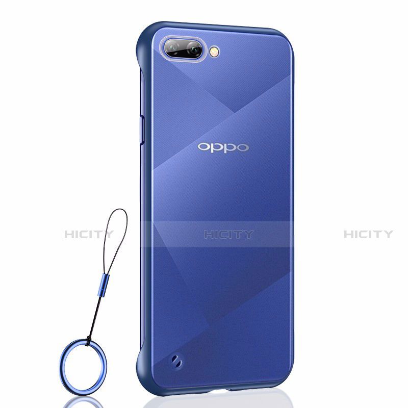 Carcasa Dura Cristal Plastico Funda Rigida Transparente H02 para Oppo A12e