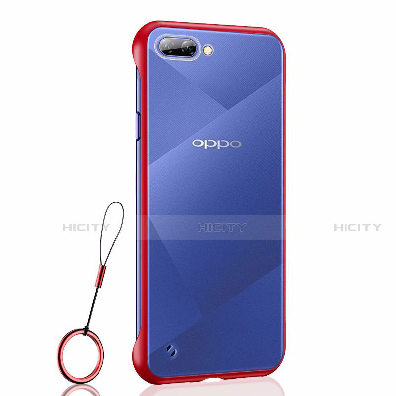 Carcasa Dura Cristal Plastico Funda Rigida Transparente H02 para Oppo A12e