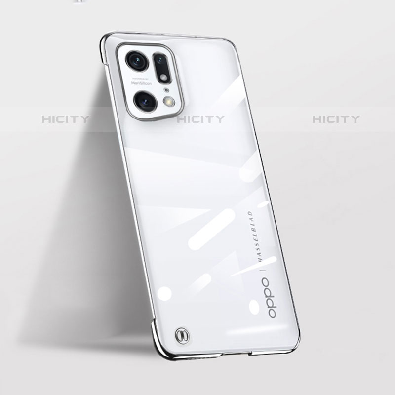 Carcasa Dura Cristal Plastico Funda Rigida Transparente H02 para Oppo Find X5 Pro 5G