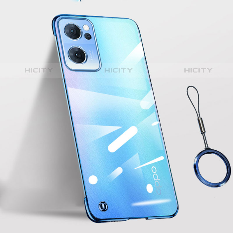 Carcasa Dura Cristal Plastico Funda Rigida Transparente H02 para Oppo Reno7 SE 5G