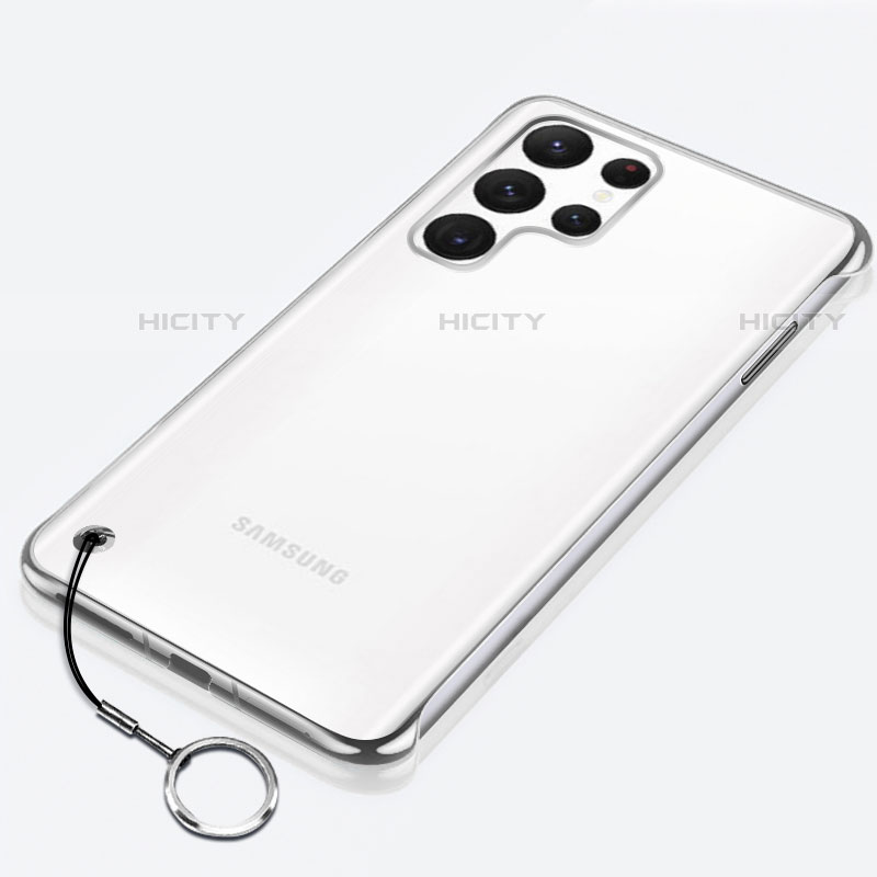 Carcasa Dura Cristal Plastico Funda Rigida Transparente H02 para Samsung Galaxy S23 Ultra 5G