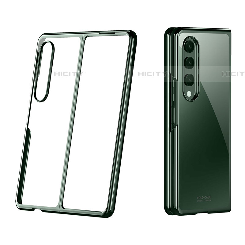 Carcasa Dura Cristal Plastico Funda Rigida Transparente H02 para Samsung Galaxy Z Fold4 5G