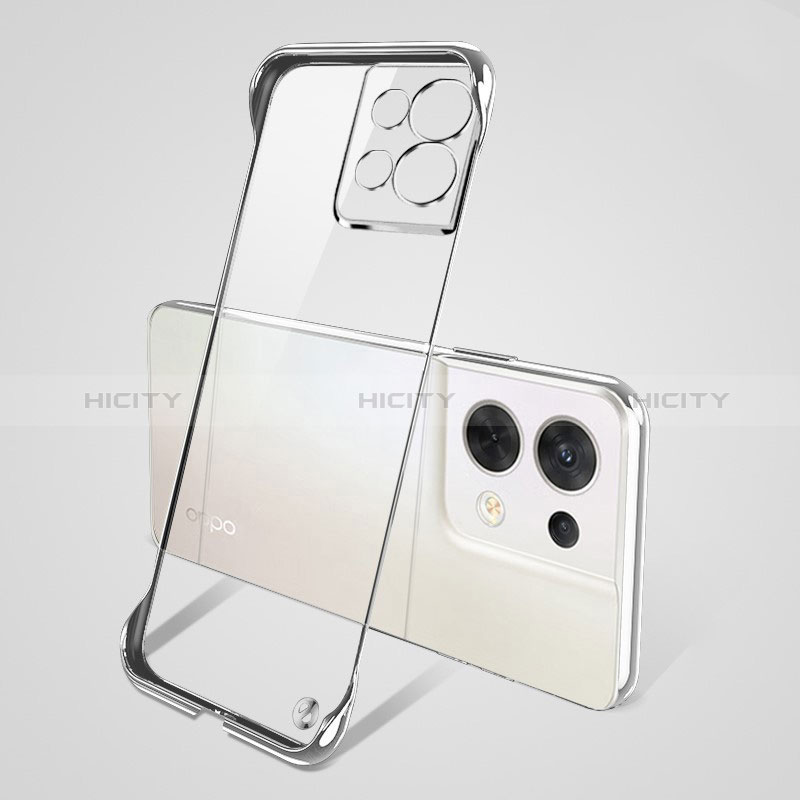 Carcasa Dura Cristal Plastico Funda Rigida Transparente H03 para Oppo Reno9 Pro+ Plus 5G