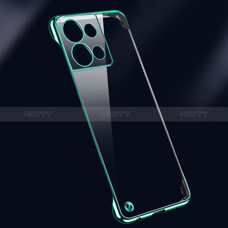 Carcasa Dura Cristal Plastico Funda Rigida Transparente H03 para Oppo Reno9 Pro+ Plus 5G