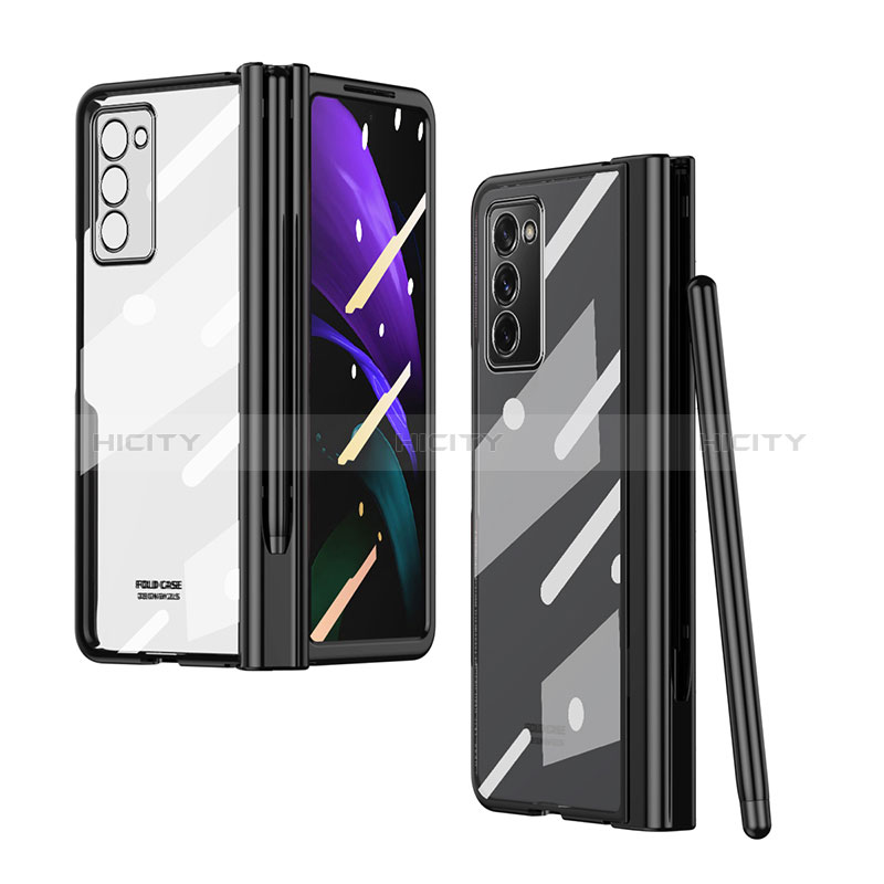 Carcasa Dura Cristal Plastico Funda Rigida Transparente H03 para Samsung Galaxy Z Fold2 5G