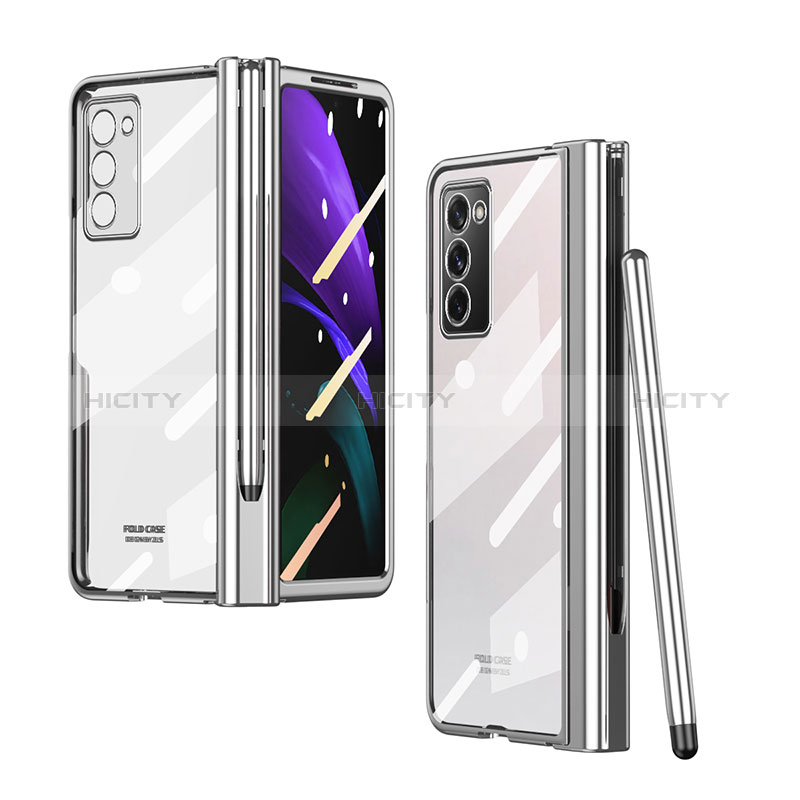 Carcasa Dura Cristal Plastico Funda Rigida Transparente H03 para Samsung Galaxy Z Fold2 5G