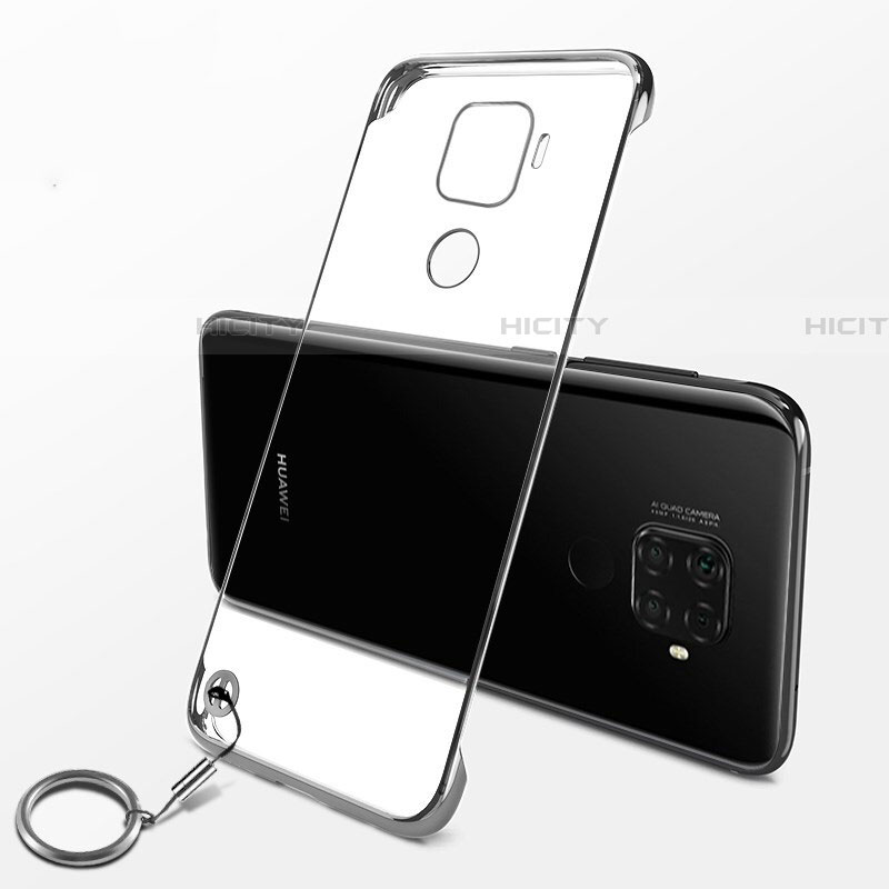 Carcasa Dura Cristal Plastico Funda Rigida Transparente H04 para Huawei Nova 5i Pro Plata