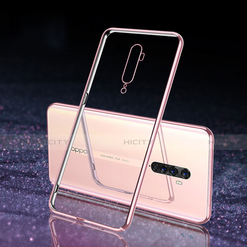 Carcasa Dura Cristal Plastico Funda Rigida Transparente H04 para Oppo Reno2