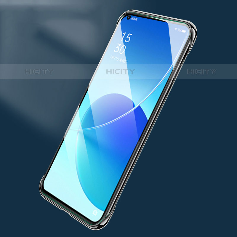 Carcasa Dura Cristal Plastico Funda Rigida Transparente H04 para Oppo Reno6 Pro 5G India