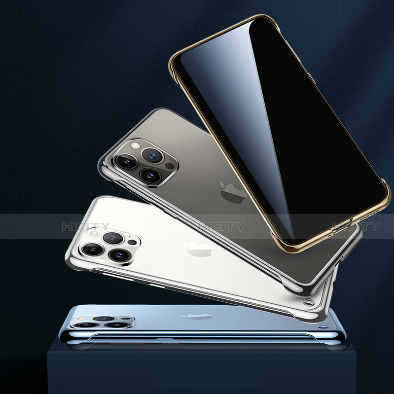 Carcasa Dura Cristal Plastico Funda Rigida Transparente H09 para Apple iPhone 13 Pro Max