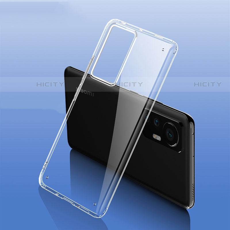 Carcasa Dura Cristal Plastico Funda Rigida Transparente H09 para Xiaomi Mi 12S 5G Claro