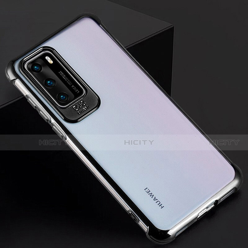 Carcasa Dura Cristal Plastico Funda Rigida Transparente N01 para Huawei P40