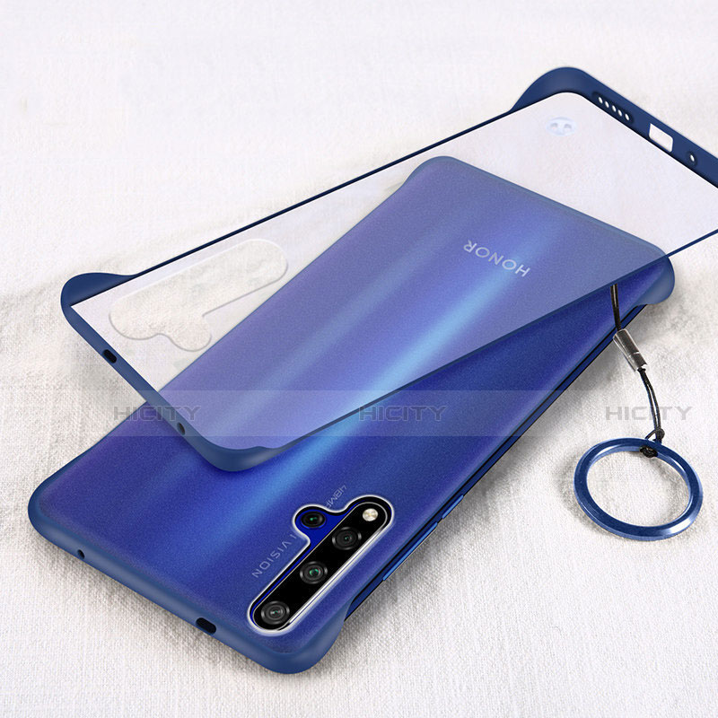 Carcasa Dura Cristal Plastico Funda Rigida Transparente S01 para Huawei Honor 20