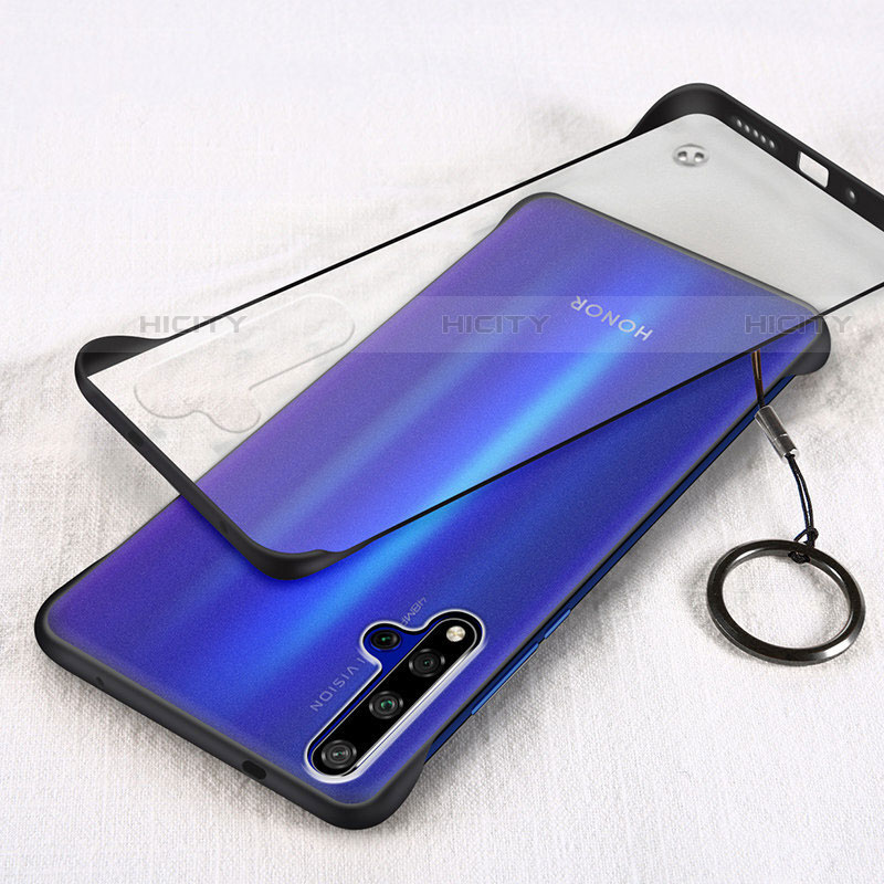 Carcasa Dura Cristal Plastico Funda Rigida Transparente S01 para Huawei Honor 20S