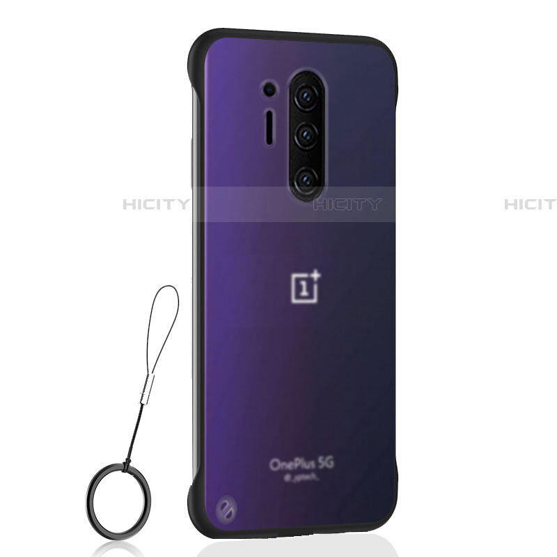 Carcasa Dura Cristal Plastico Funda Rigida Transparente S01 para OnePlus 8 Pro