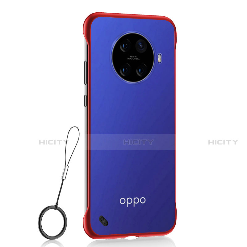 Carcasa Dura Cristal Plastico Funda Rigida Transparente S01 para Oppo Ace2