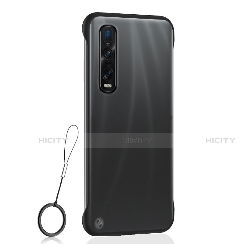 Carcasa Dura Cristal Plastico Funda Rigida Transparente S01 para Oppo Find X2 Pro