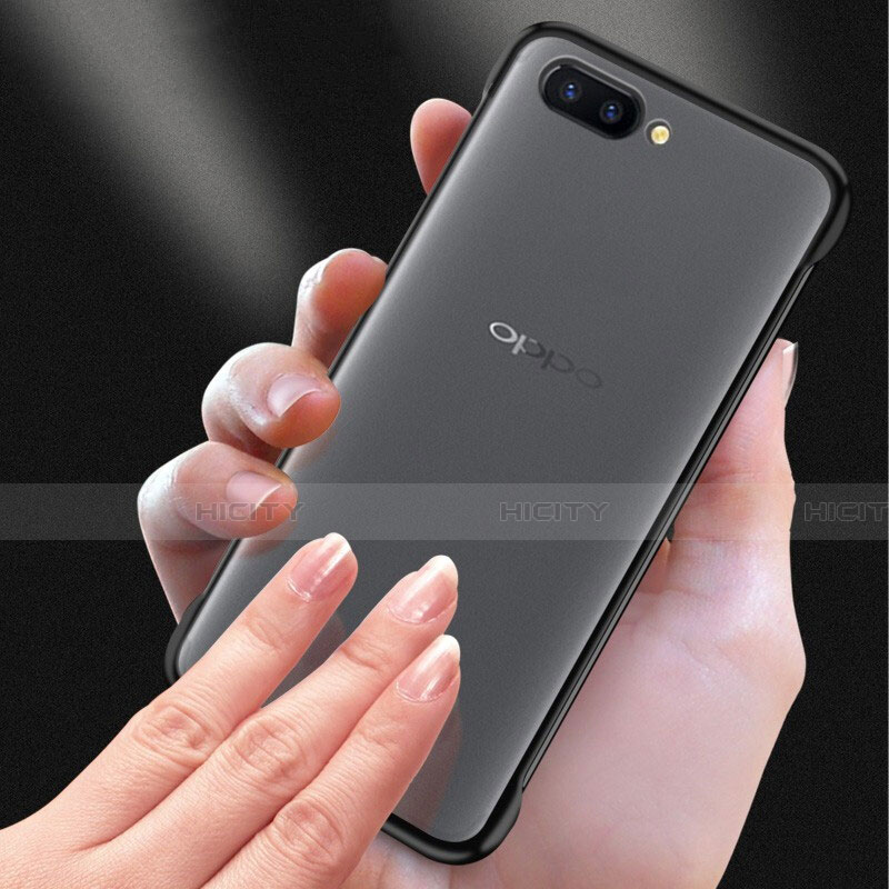 Carcasa Dura Cristal Plastico Funda Rigida Transparente S01 para Oppo R15X