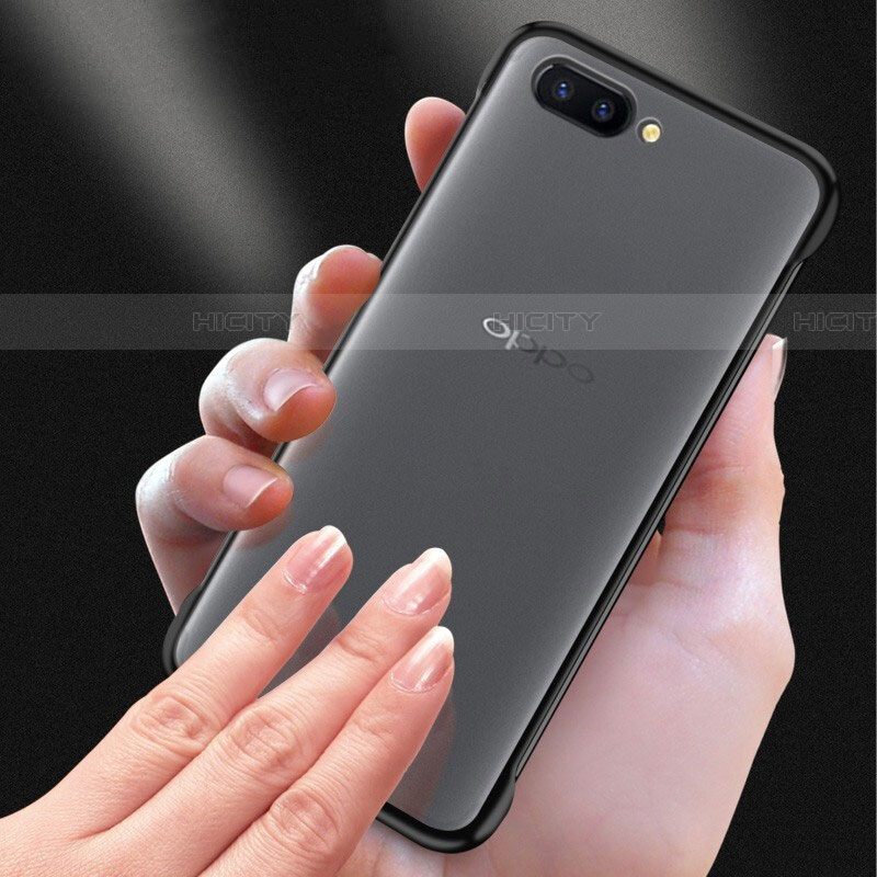 Carcasa Dura Cristal Plastico Funda Rigida Transparente S01 para Oppo R17 Neo