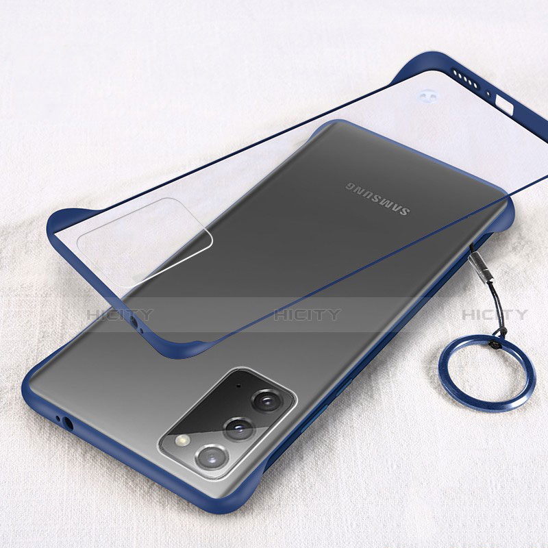 Carcasa Dura Cristal Plastico Funda Rigida Transparente S01 para Samsung Galaxy Note 20 5G