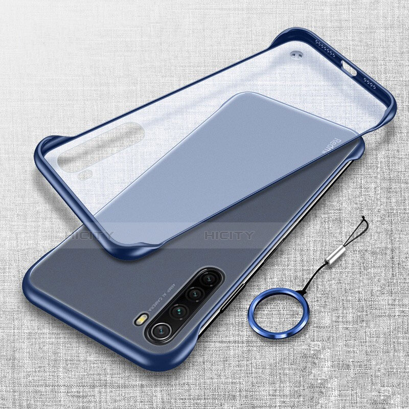 Carcasa Dura Cristal Plastico Funda Rigida Transparente S01 para Xiaomi Redmi Note 8 (2021)