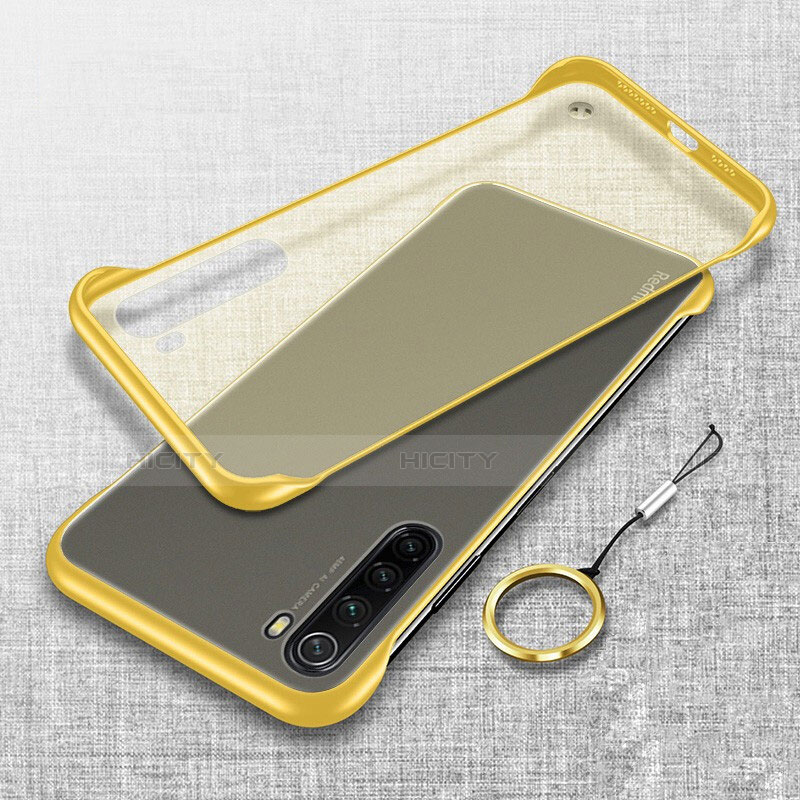 Carcasa Dura Cristal Plastico Funda Rigida Transparente S01 para Xiaomi Redmi Note 8 (2021)